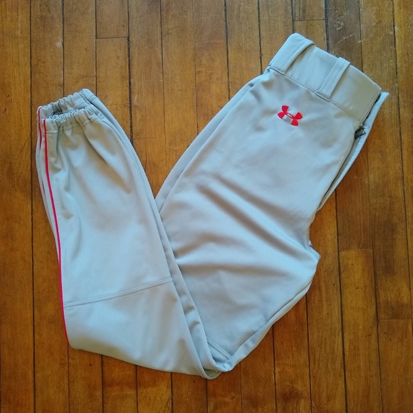 Under Armour Other - Under Armour Clean Up Piped Baseball pants gray lg